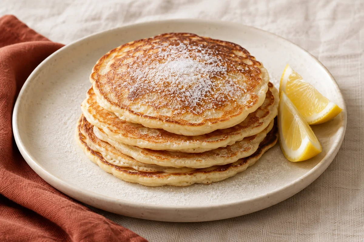 Finished weekend pancakes in the GlutaFree kitchen style.